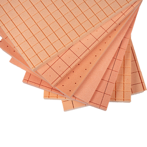 홈과 구멍이 있는 UNION P100 PVC 폼 시트 - 레진 주입에 최적화됨