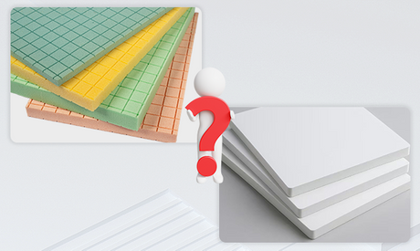 Quelle est la diff&eacute;rence entre le blanc commun Mousse PVC Plaque et Noyau en Mousse PVC .png