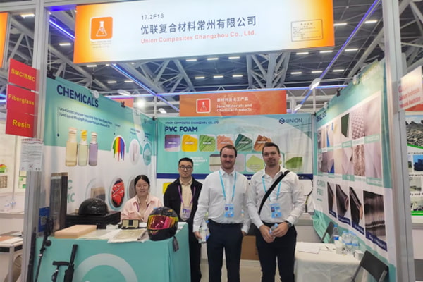 Grande sucesso sobre os UNION Novos Materiais e Produtos Qu&iacute;micos na 136&ordf; Feira de Cant&atilde;o em Guangzhou