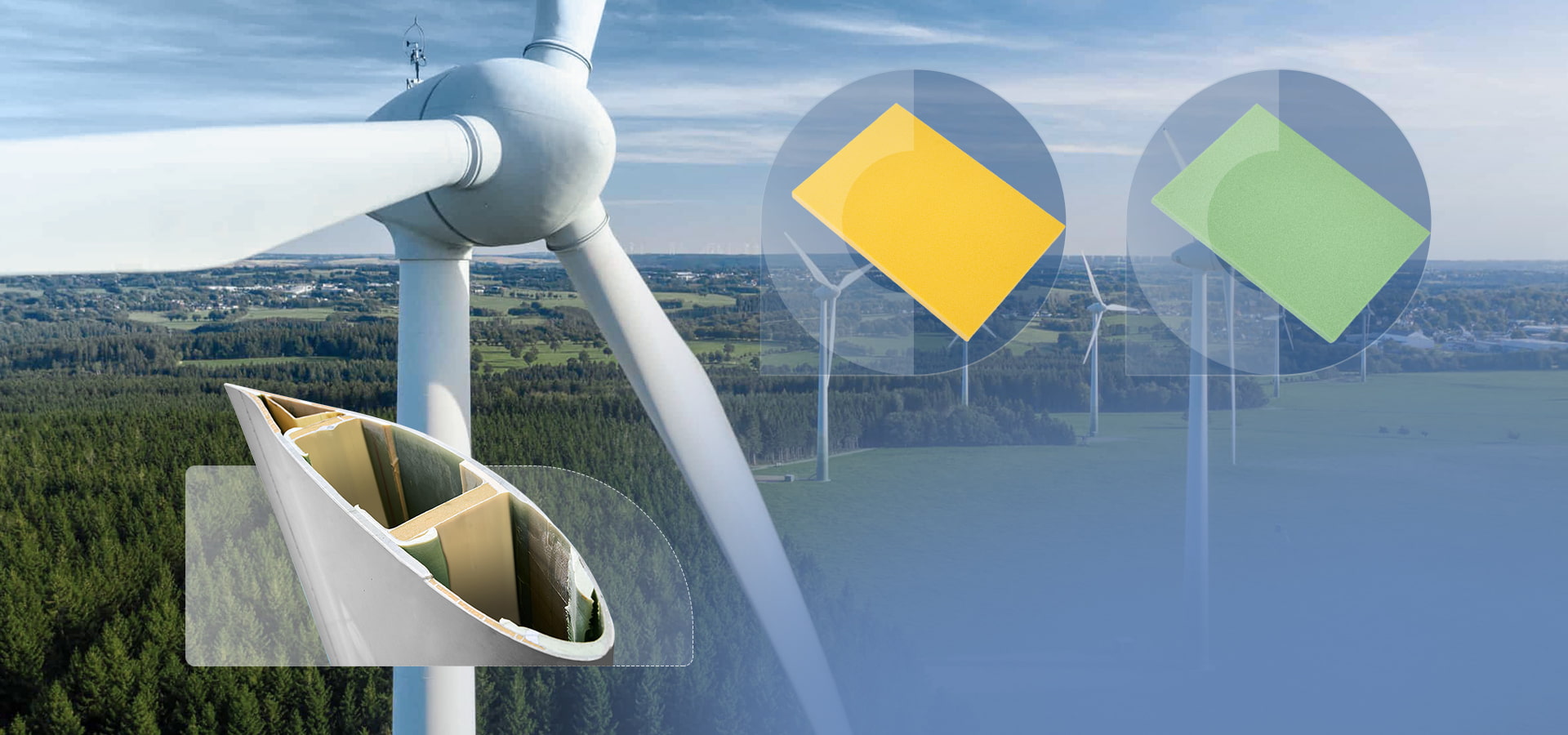 Wind Turbine Blade PVC Foam Core | DNV GL Certified