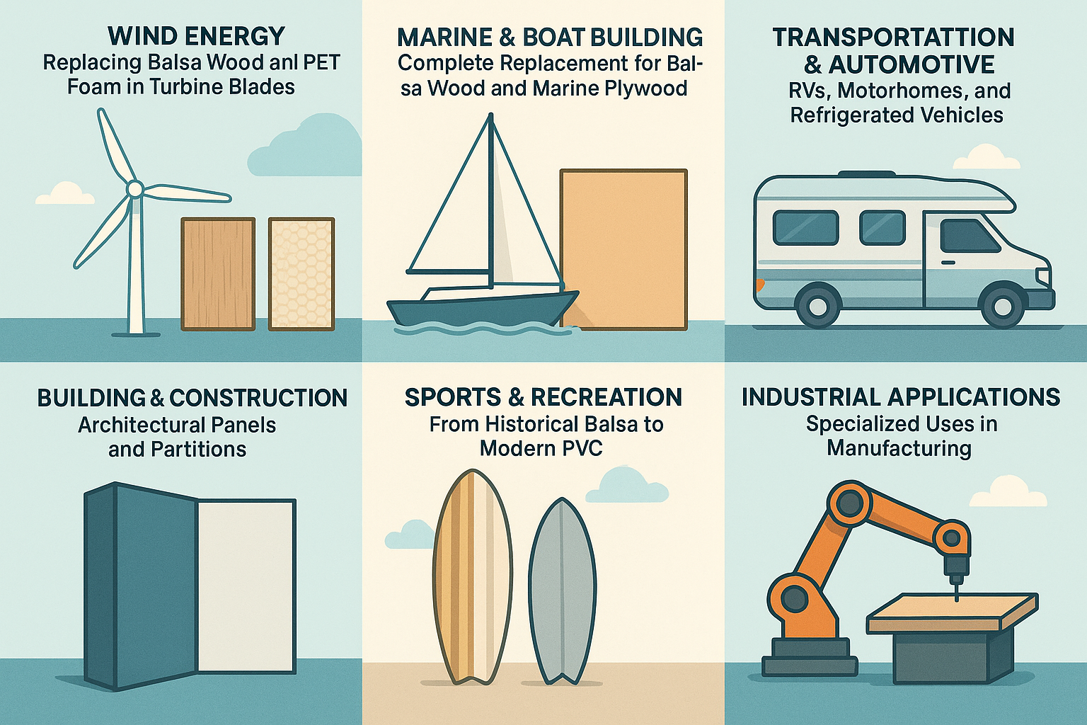 A cosa serve Anima in Schiuma PVC ?